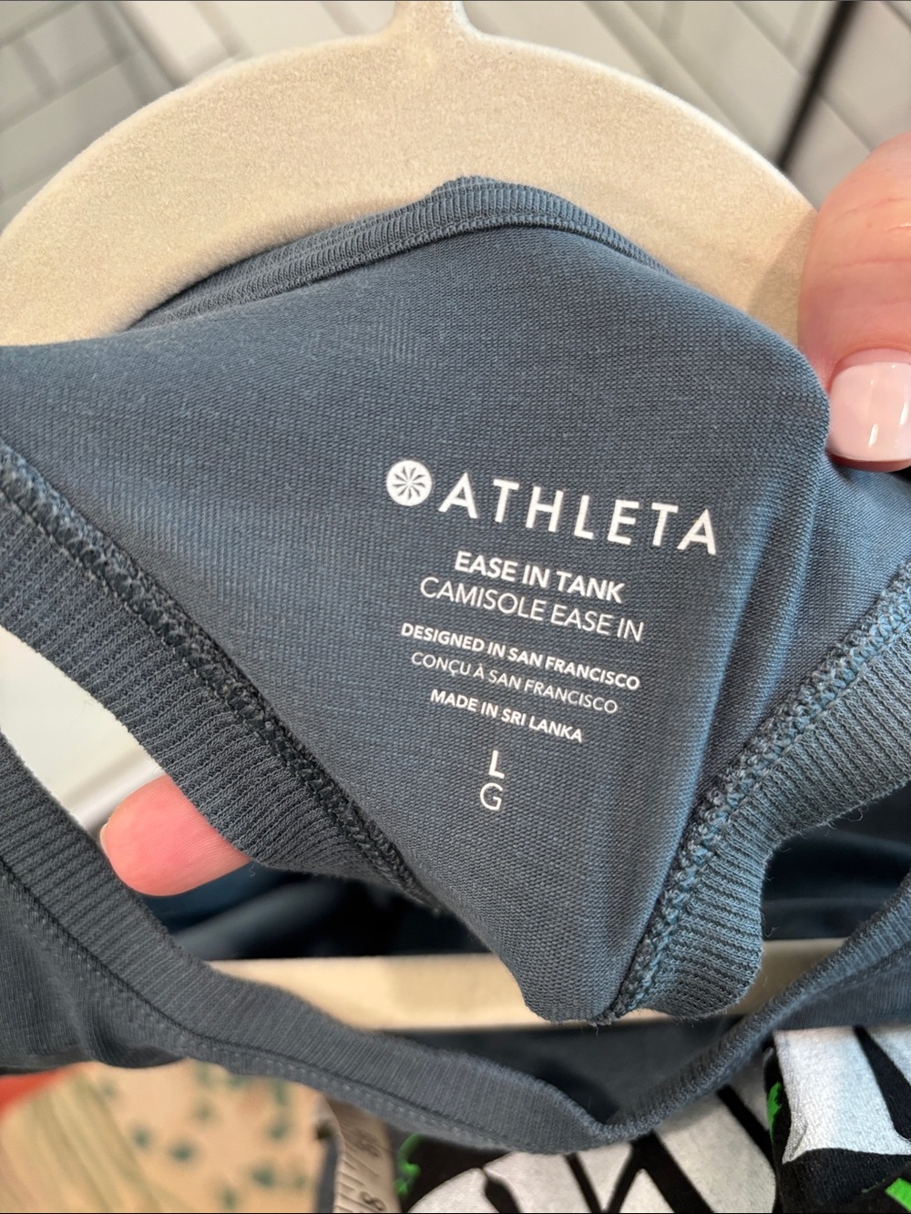 Athleta Ease In Workout Racerback Tank - Picture 3 of 3